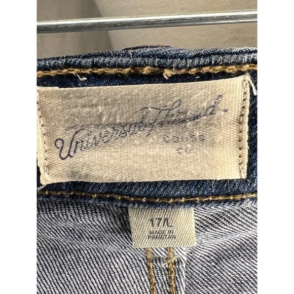 NWT Universal Thread Women’s Jeans, size 17/L fitted hip and thigh Open hem Stre - Picture 12 of 16